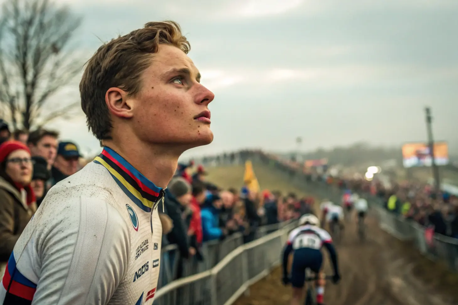 Mathieu van der Poel vuelve a estar en el centro de atención tras un peligroso incidente